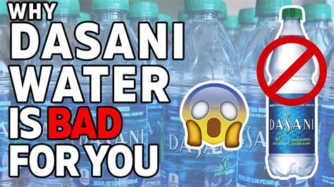 dasani water bottle test|why dasani water is bad.